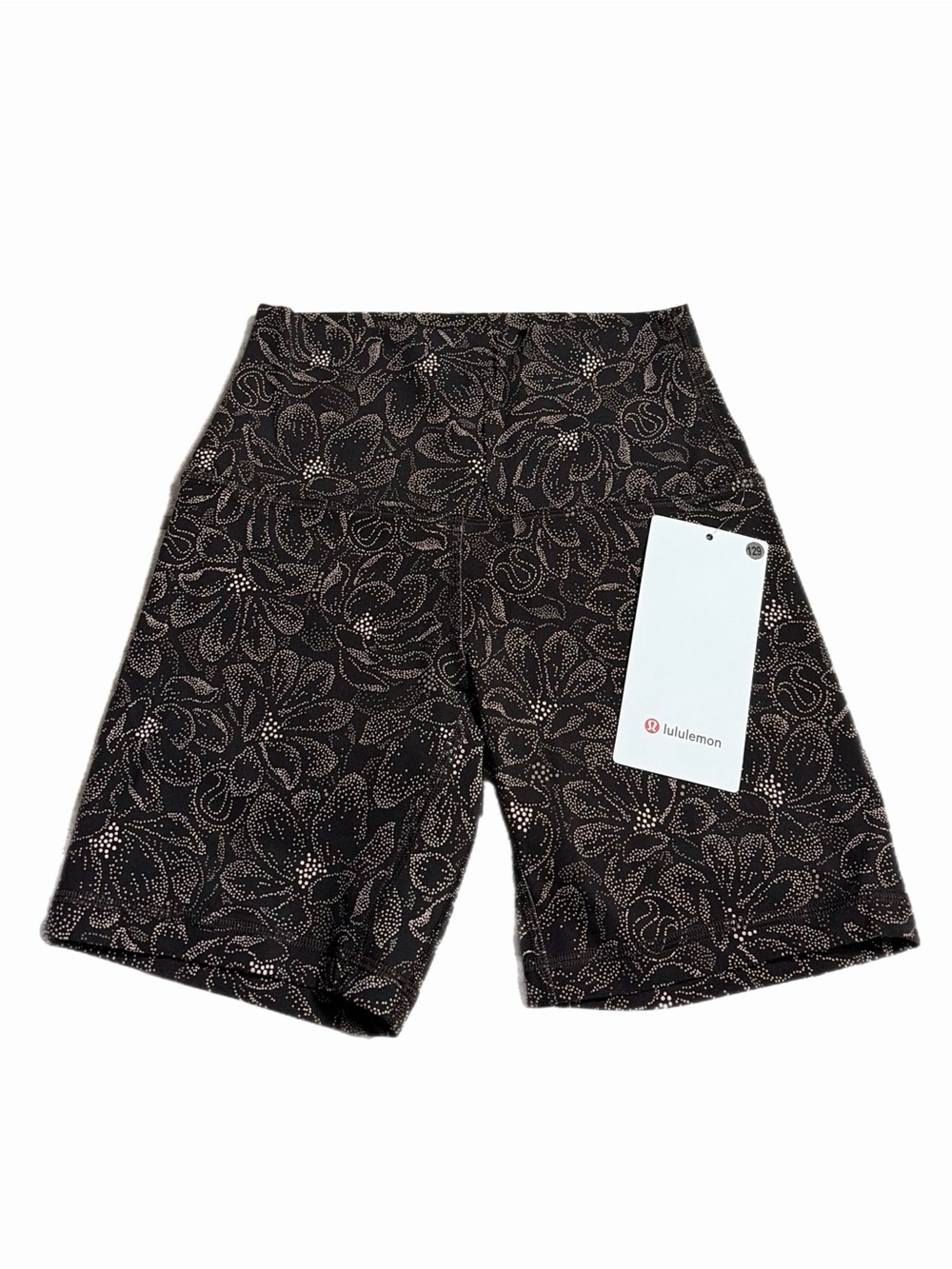 NWT Lululemon Align High-Rise Short 6" (Dotted Magnolia Pink Multi) Size 4